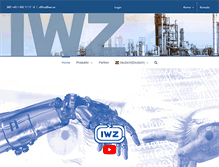 Tablet Screenshot of iwz.at